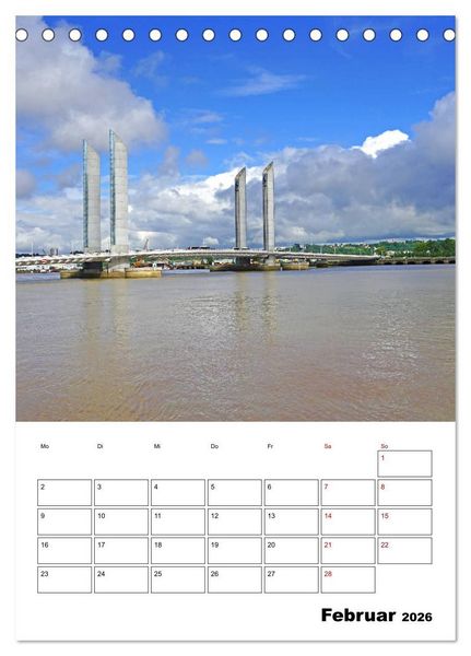 Produktbild: Frankreich erleben (Tischkalender 2026 DIN A5 hoch), CALVENDO Monatskalender