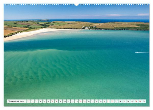 Produktbild: Vereinigtes K&ouml;nigreich - Cornwall (hochwertiger Premium Wandkalender 2026 DIN A2 quer), Kunstdruck in Hochglanz