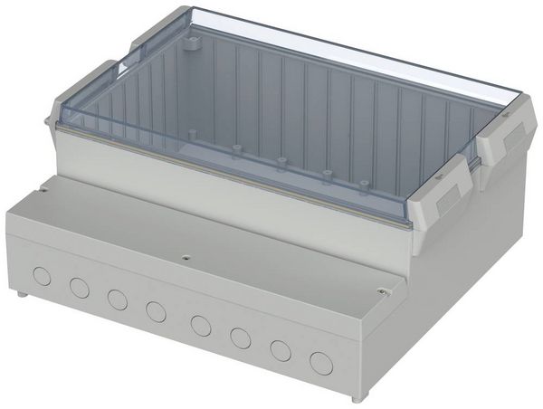 Produktbild: Bopla REGLOCARD RCP 4000 Wand-Geh&auml;use 363.4 x 318.6 x 150 ABS, Polycarbonat Hellgrau 1St.