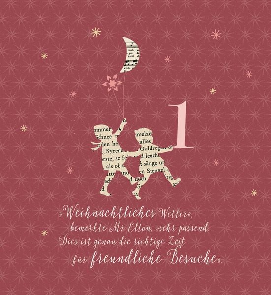 Produktbild: Adventskalenderbuch zum Aufschneiden &ndash; Advent mit 24 gro&szlig;artigen Autorinnen und Autoren