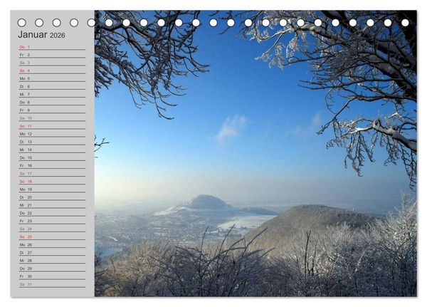 Produktbild: Pfullingen ... und Umgebung (Tischkalender 2026 DIN A5 quer), CALVENDO Monatskalender