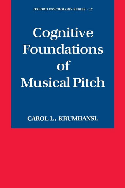 Produktbild: Cognitive Foundations of Musical Pitch