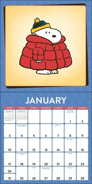 Produktbild: Snoopy 2027 &ndash; Wandkalender