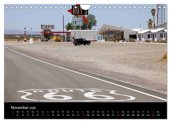 Produktbild: Route 66 im S&uuml;dwesten (Wandkalender 2026 DIN A4 quer), CALVENDO Monatskalender