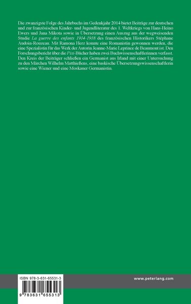 Produktbild: Kinder- und Jugendliteraturforschung 2013/2014