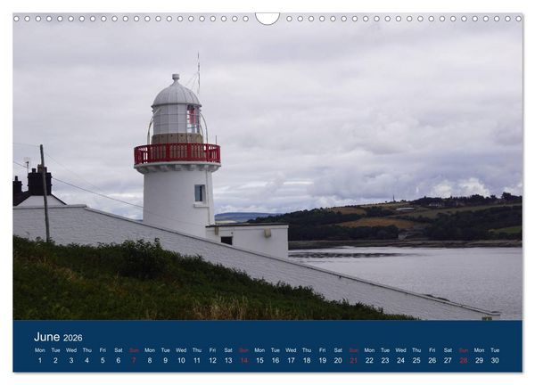 Produktbild: Irish Lighthouses - Beacons along Ireland's wild coast (Wall Calendar 2026 DIN A3 landscape), CALVENDO 12 Month Wall Calendar