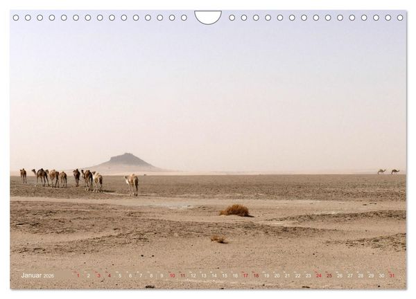 Produktbild: Mauretanien - Kaleidoskop einer W&uuml;stenwelt (Wandkalender 2026 DIN A4 quer), CALVENDO Monatskalender