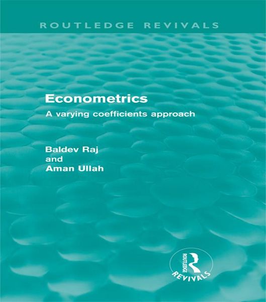 Produktbild: Econometrics (Routledge Revivals)
