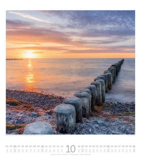 Produktbild: Meeresstille Kalender 2027