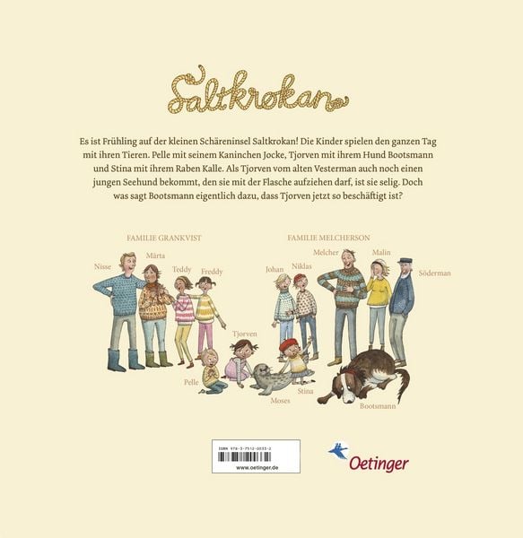 Produktbild: Ferien auf Saltkrokan. Als Tjorven einen Seehund bekam