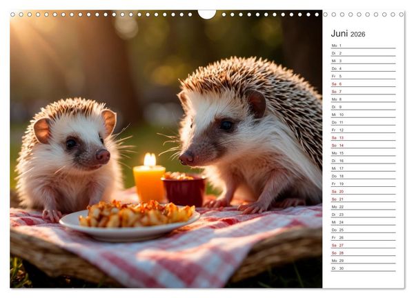Produktbild: Stachelstars (Wandkalender 2026 DIN A3 quer), CALVENDO Monatskalender