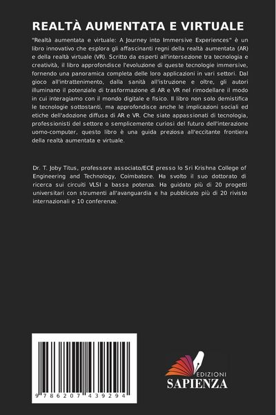 Produktbild: Realt&agrave; Aumentata E Virtuale
