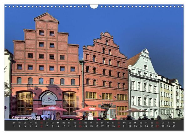 Produktbild: Stralsund. Das Tor zur Insel R&uuml;gen (Wandkalender 2026 DIN A3 quer), CALVENDO Monatskalender