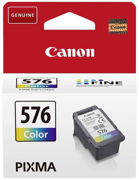 Canon Druckerpatrone CL-576 Original Cyan, Magenta, Gelb 5442C001