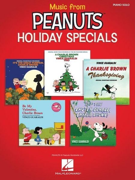 Produktbild: Music from Peanuts Holiday Specials: 20 Selections from Five Peanuts Holiday Specials Arranged for Piano Solo or Piano with Voice