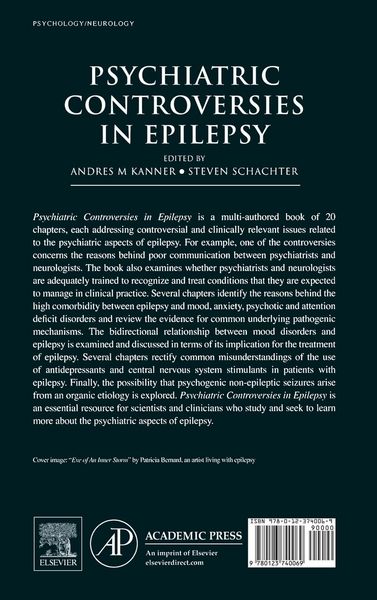 Produktbild: Psychiatric Controversies in Epilepsy
