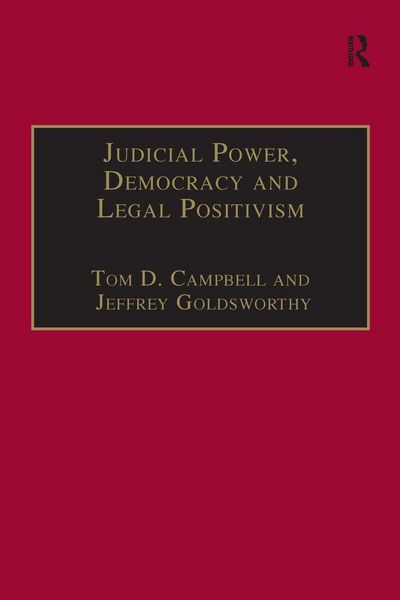 Produktbild: Judicial Power, Democracy and Legal Positivism