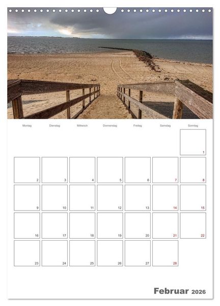 Produktbild: F&ouml;hr &hellip; verliebt in die Insel (Wandkalender 2026 DIN A3 hoch), CALVENDO Monatskalender