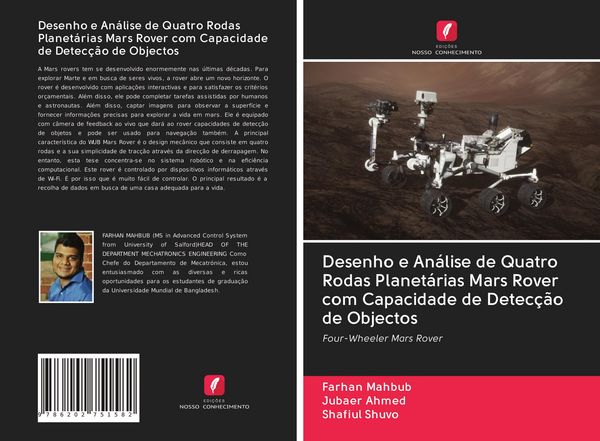 Produktbild: Desenho e An&aacute;lise de Quatro Rodas Planet&aacute;rias Mars Rover com Capacidade de Detec&ccedil;&atilde;o de Objectos