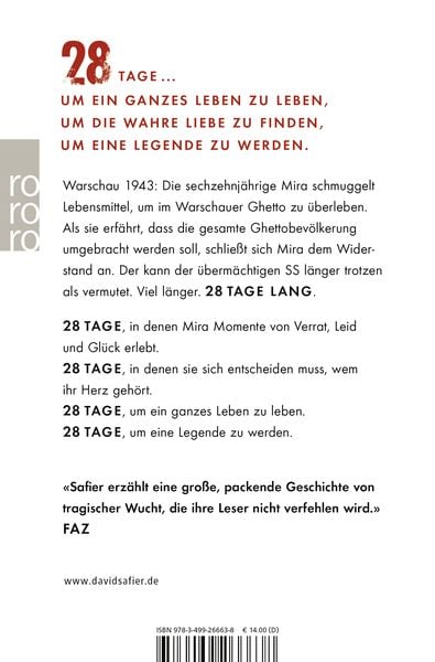 28 Tage lang