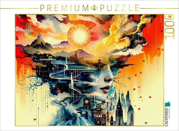 CALVENDO Puzzle Transit der Erinnerung | 1000 Teile Lege-Größe 64x48cm Foto-Puzzle für glückliche Stunden