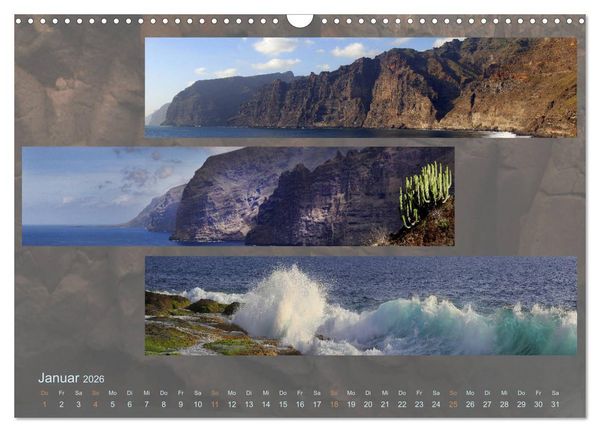 Produktbild: K&uuml;stentr&auml;ume im Panoramablick (Wandkalender 2026 DIN A3 quer), CALVENDO Monatskalender