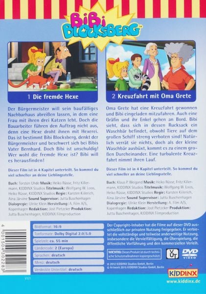 Produktbild: Bibi Blocksberg - Die fremde Hexe/Kreuzfahrt mit Oma Grete