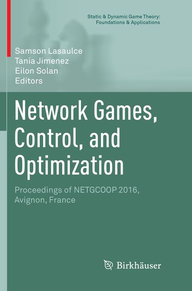Produktbild: Network Games, Control, and Optimization