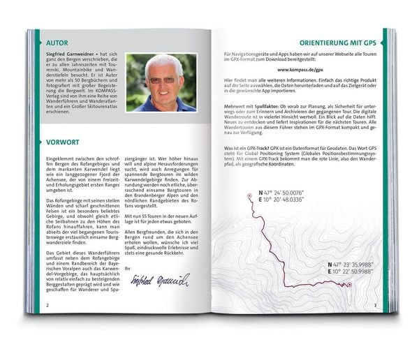 Produktbild: KOMPASS Wanderf&uuml;hrer Achensee, Karwendel, Brandenberger Alpen, Rofan, 55 Touren mit Extra-Tourenkarte
