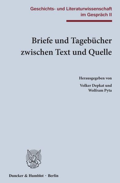 Produktbild: Briefe und Tageb&uuml;cher