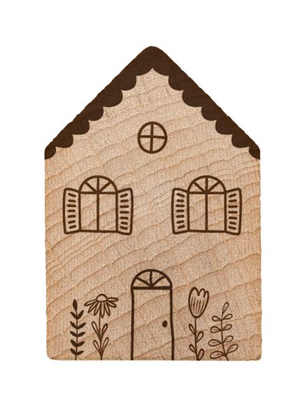 Produktbild: Magnetisches Holzhaus Haus