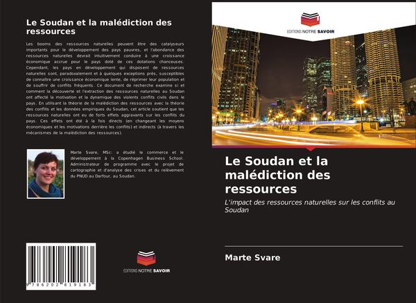 Produktbild: Le Soudan et la mal&eacute;diction des ressources