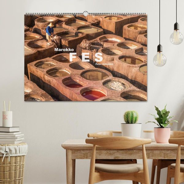 Produktbild: Marokko - Fes (Wandkalender 2026 DIN A2 quer), CALVENDO Monatskalender