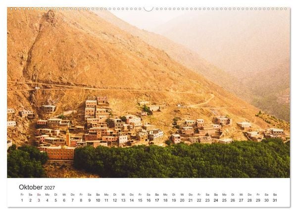 Produktbild: Das farbenfrohe Marokko (hochwertiger Premium Wandkalender 2027 DIN A2 quer), Kunstdruck in Hochglanz