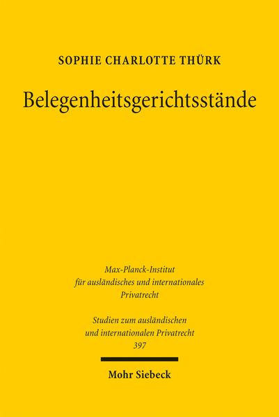 Produktbild: Belegenheitsgerichtsst&auml;nde