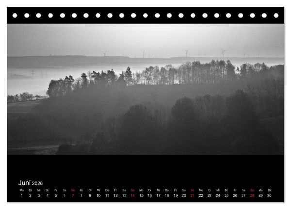 Produktbild: NEBEL (Tischkalender 2026 DIN A5 quer), CALVENDO Monatskalender