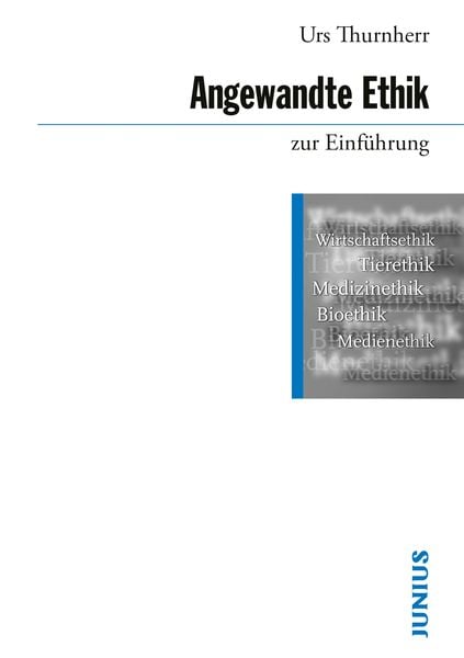 Produktbild: Angewandte Ethik zur Einf&uuml;hrung