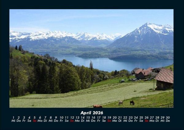Produktbild: Die Seen der Erde 2026 Fotokalender DIN A4
