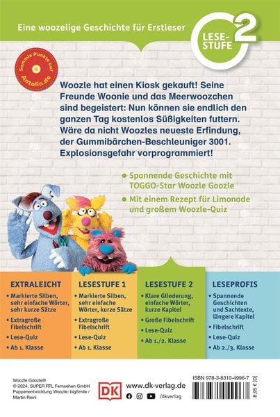 Produktbild: SUPERLESER! Woozle Die Serie: Gummib&auml;rchenalarm am Kiosk