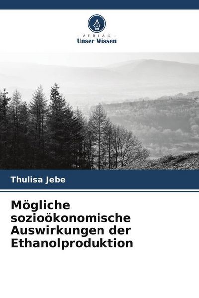 Produktbild: M&ouml;gliche sozio&ouml;konomische Auswirkungen der Ethanolproduktion