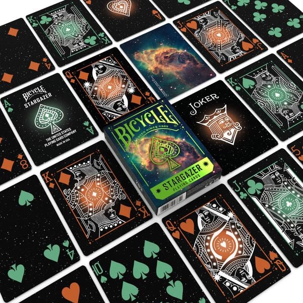 Produktbild: Bicycle Stargazer 203 (Designer Spielkarten, Poker, Skat...)