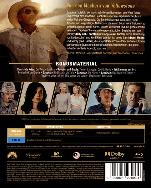 Produktbild: Landman - Staffel 1 [3 BRs]