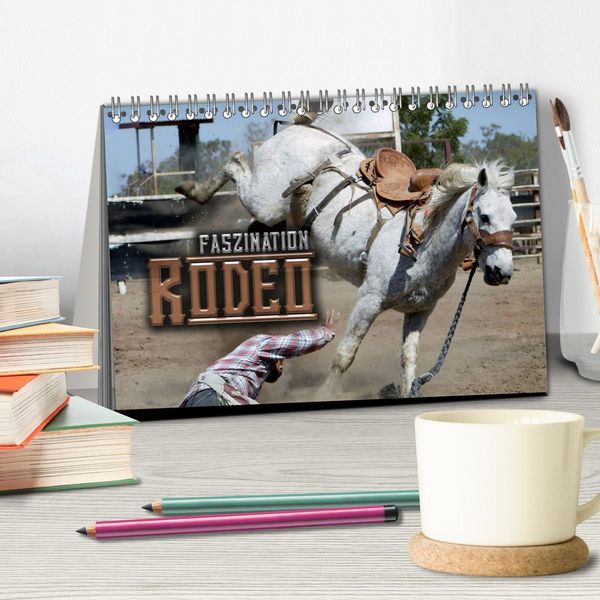 Produktbild: Faszination Rodeo (Tischkalender 2026 DIN A5 quer), CALVENDO Monatskalender