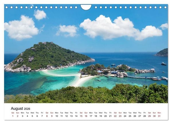 Produktbild: Thailand's Island Paradise (Wall Calendar 2026 DIN A4 landscape), CALVENDO 12 Month Wall Calendar