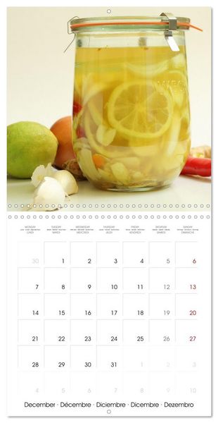 Produktbild: FERMENTED VEGETABLES (Wall Calendar 2026 12 &times; 12 Inch) CALVENDO 12 Month Wall Calendar