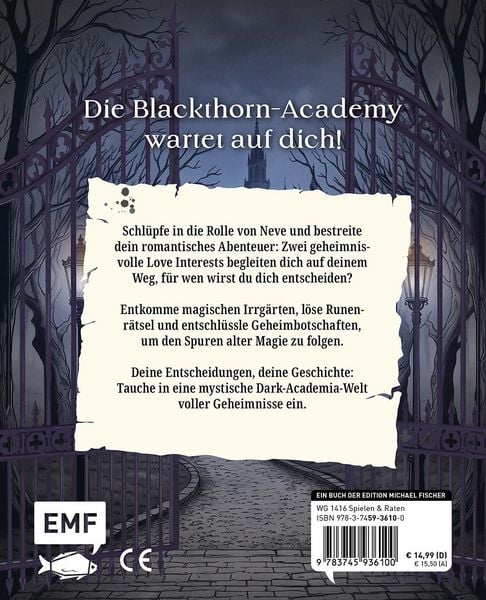 Produktbild: Dark Hearts & Magic Minds &ndash; Eine R&auml;tsel-Romantasy