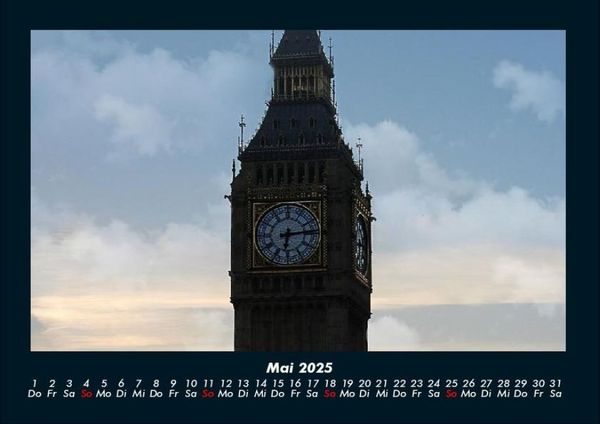 Produktbild: London 2025 Fotokalender DIN A4