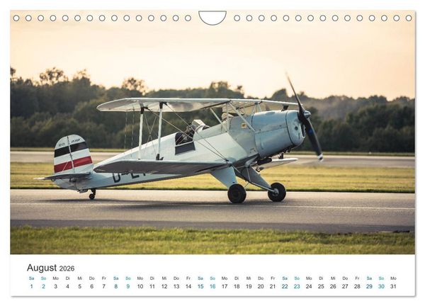 Produktbild: AVIATION CLASSICS seen by custompix.de (Wandkalender 2026 DIN A4 quer), CALVENDO Monatskalender
