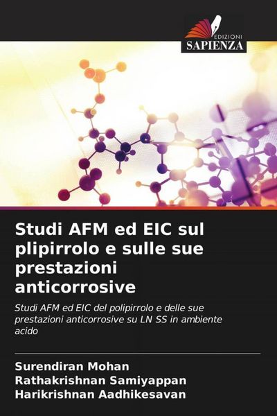 Produktbild: Studi AFM ed EIC sul plipirrolo e sulle sue prestazioni anticorrosive