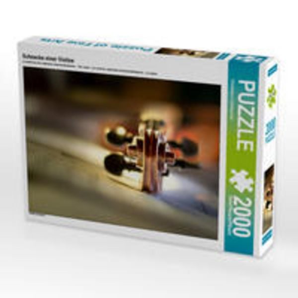 CALVENDO Puzzle Schnecke einer Violine | 2000 Teile Lege-Größe 90 × 67 cm Foto-Puzzle für glückliche Stunden